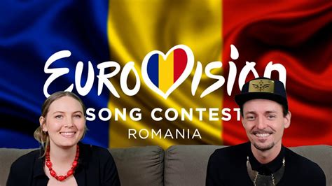 Eurovision Reaction Romania Roxen Amnesia Lagom Funny Youtube