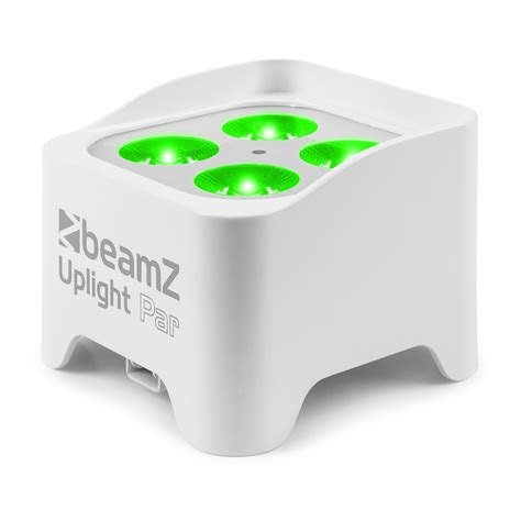 BBP90W Battery Uplight Par 4x 4W White BeamZ