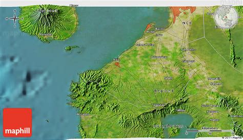 Satellite 3D Map of Indang