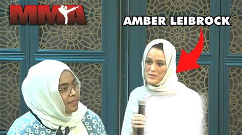 Mma Fighter Amber Leibrock Embraces Islam Oyeyeah