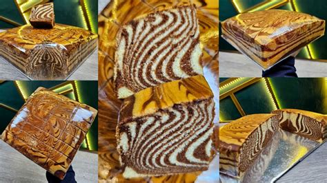 MARBLE BUTTERCAKE Tutorial Step By Step Kek Butter ANTI GAGAL