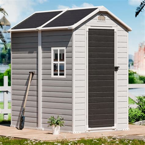 Amazon Cdcasa X Feet Resin Storage Shed Waterproof Outdoor