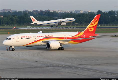 B 2723 Hainan Airlines Boeing 787 8 Dreamliner Photo By Ban Ma Li ID