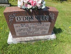 Esther Edna O Donnell inconnu 1946 Mémorial Find a Grave