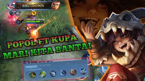 Gameplay Popol Ft Kupa Inspire Solo Rank Best Build And Item