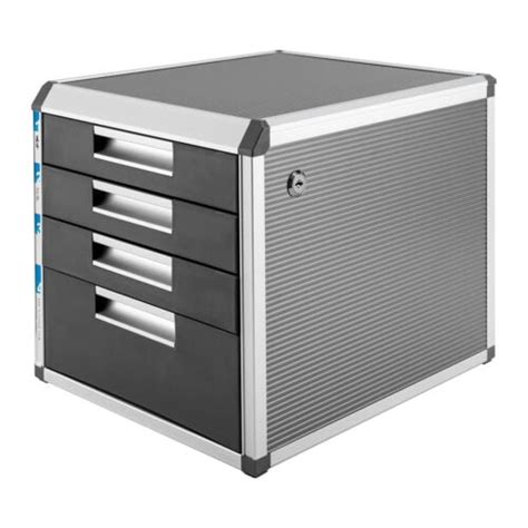 Drawer Desktop Storage Cabinet Desktop File Cabinet With Labels Lock