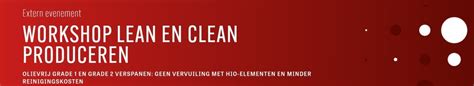 Workshop Lean En Clean Produceren Ksm Smering En Onderhoud