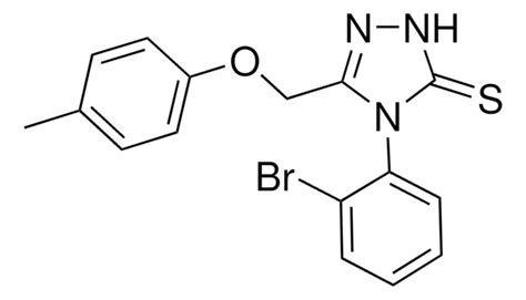 Br Ph Methylphenoxy Methyl Dihydro H Triazole