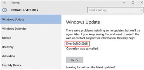 Smart And Easy Ways To Fix Windows Update Error X B