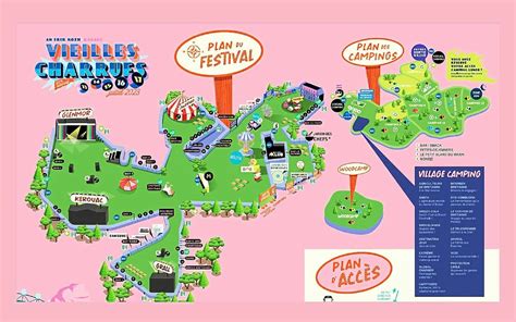 Le plan des Vieilles Charrues 2023 a été dévoilé Le Télégramme