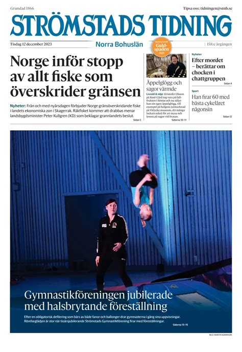 Strömstads Tidning Subscriptions Pressreader