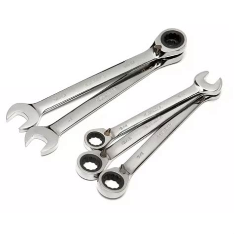 Husky Large Sae Reversible Ratcheting Wrench Set 5 Piece Xdc Depot