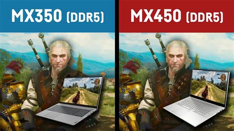 MX 350 Vs MX 450 Laptop In 12 Games YouTube