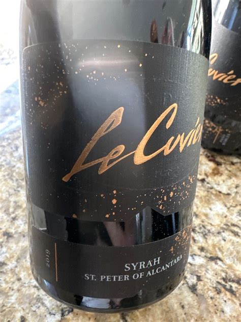 2020 Le Cuvíer Syrah USA California Central Coast Paso Robles