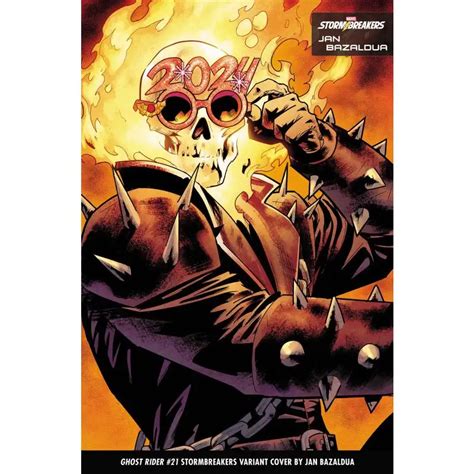 Ghost Rider 21 Jan Bazaldua Stormbreakers Variant