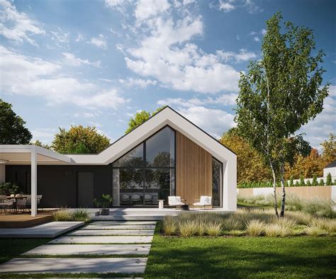 Projekt Domu Modern House New House Modern Barn House Facade