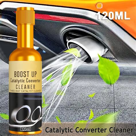 120ml Car 3 Way Catalytic Cleaner Auto Catalytic Converter Cleaning Agent Universal Gasoline Car