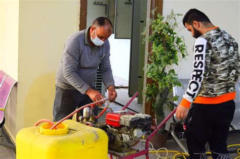 شعبة الصيانة ووحدة الخدمات في كلية الطب البيطري تنجز العديد من المهام والاعمال قبل بدء موسم