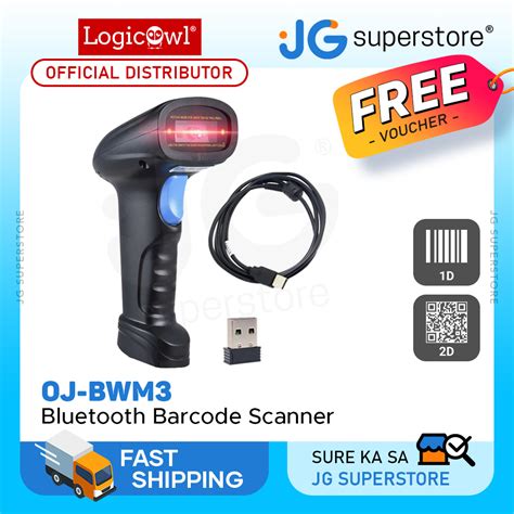 Logicowl Oj Bwm3 Portable Wireless 1d 2d Qr Barcode Scanner Bluetooth