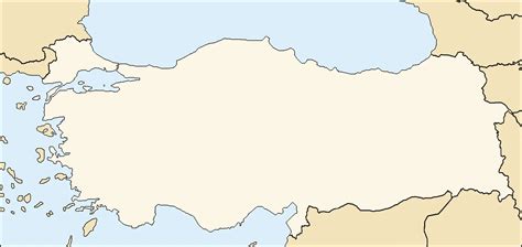 Turkey Map Modern2 • Mapsof.net