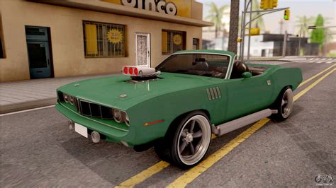 Plymouth Hemi Cuda Cabrio Para Gta San Andreas