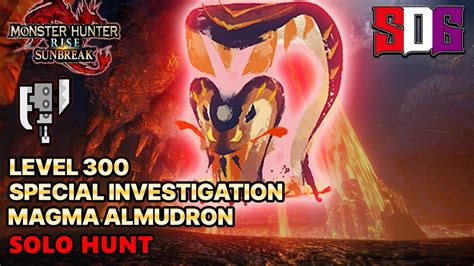 Monster Hunter Rise Sunbreak PS5 Lv 300 Special Investigation Magma