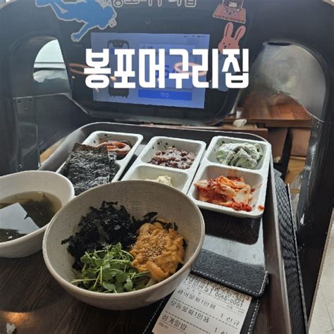 속초여행 속초맛집 속초물회맛집 속초물회 봉포머구리집 네이버 블로그