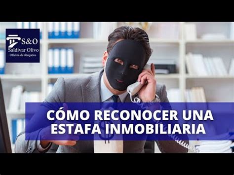 3 FORMAS DE RECONOCER UNA ESTAFA INMOBILIARIA YouTube