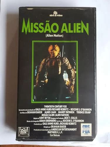 Vhs Miss O Alien James Caan Mandy Patinkin Terence Stamp Mercadolivre