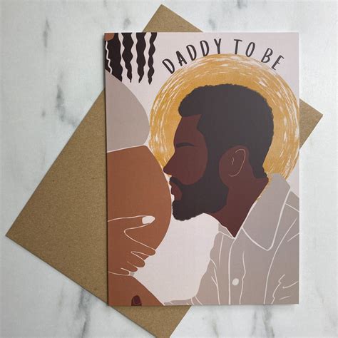 Black Fathers Day Card Black Dad Greetings Card Birthday Card New