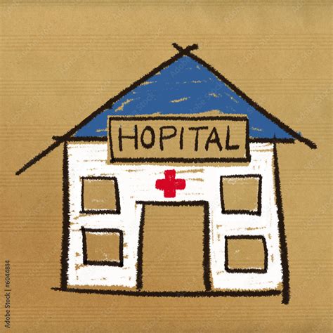 Dessin Hopital Ilustraci N De Stock Adobe Stock