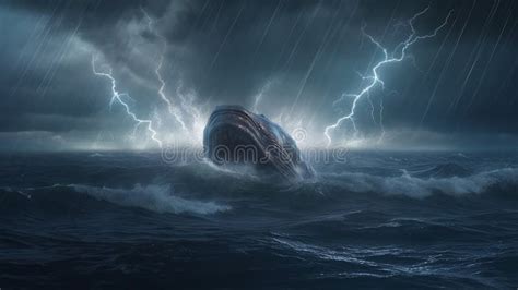 Stormy Seas Epic Battle Between Sea Monster And Whale In Ultra Hd