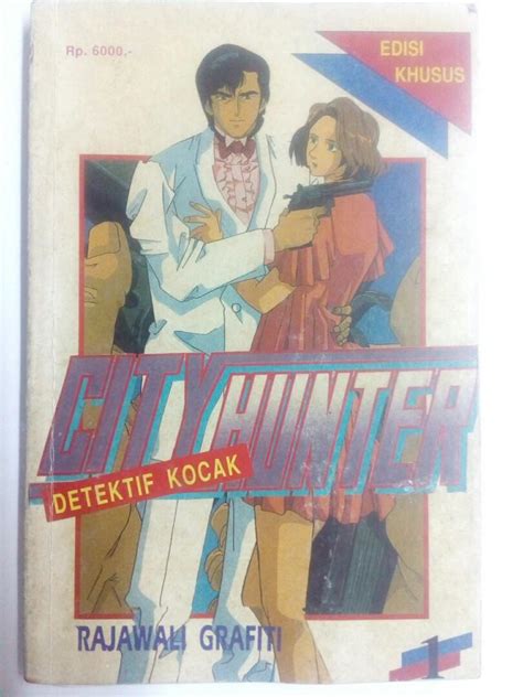 City Hunter Detektif Kocak Komik Berwarna Lokasi Bandung Buku Alat