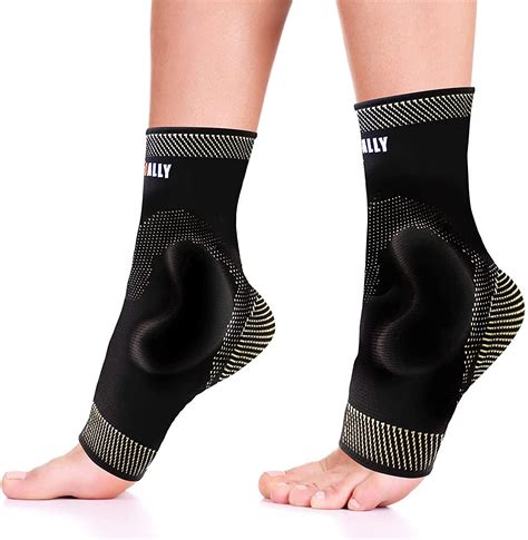 Buy Neoally Copper Ankle Brace With Gel Pads Ankle Compression Sleeves