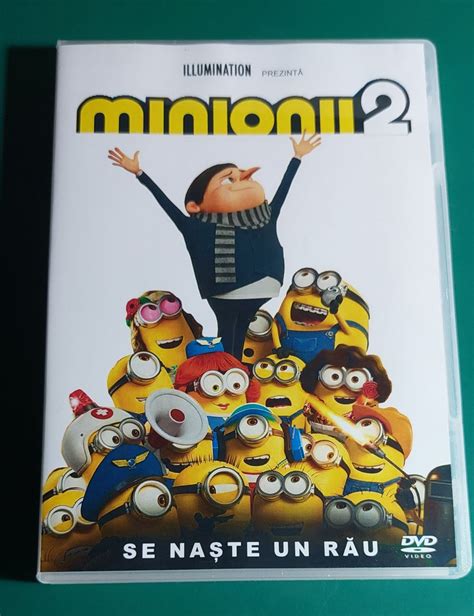 Minions The Rise Of Gru Minionii Dvd Dublat Limba Romana