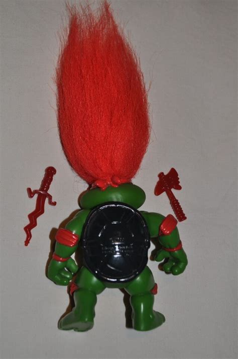 Vintage Tmnt Raphael Raph Turtle Troll Teenage Mutant Ninja Turtles