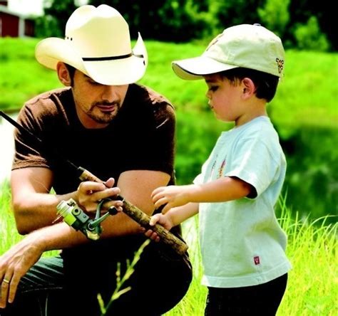 Brad Paisley And His Son ♥country ♫ Must Be Country Wide Pinterest