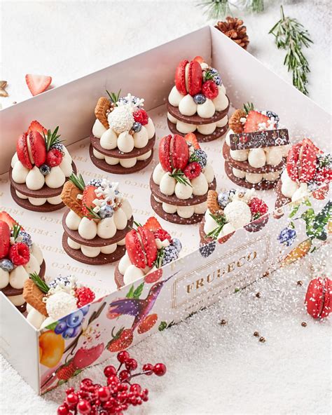 Christmas Mini Cake Box Frudeco Miami