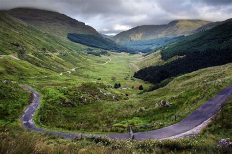 Rest and be Thankful - Cycling uphill