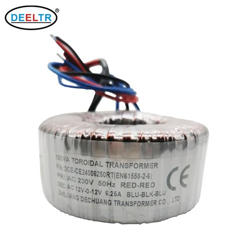 Oem Ce Ul V V V To V V V V Toroidal Transformer