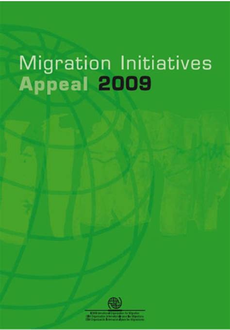 Migration Initiatives Appeal 2009 Iom Publications Platform