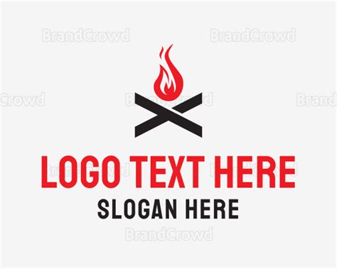 Flame Letter X Logo | BrandCrowd Logo Maker