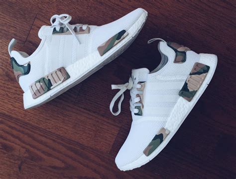 adidas NMD White Camo Custom