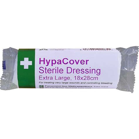 HypaCover Sterile Dressing Extra Large 6 Pack Dressings Safety