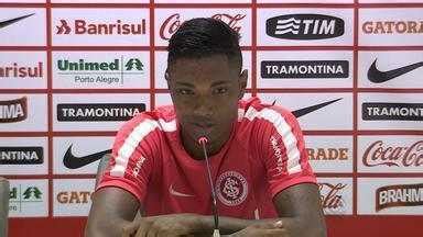 Globo Esporte RS Vitinho comemora boa estreia e diz que não quer ser