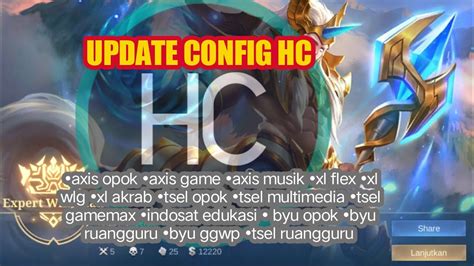 Update Config Hc 3 Juni XL Flex Wlg Akrab Axis Game Tsel Opok