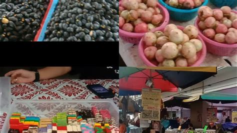 MARKET CENTRAL Sibu WAKTU PETANG PELBAGAI JUALAN BUAH DAN SAYUR DABAI