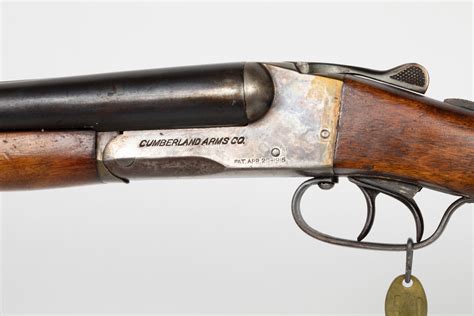 Cumberland Arms Co Sxs Shotgun Double Barrel 1920 Jmd 10173