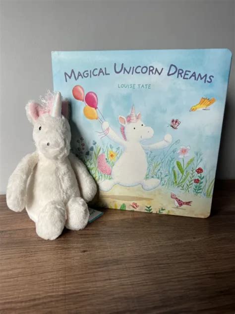 Jellycat London Small Bashful Unicorn Soft Comforter Plush Toy New And Dreams Book £19 99