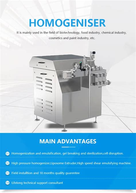 Milk Yogurt Dairy Food Homogenizer High Pressure Homogenizer Buy Nano